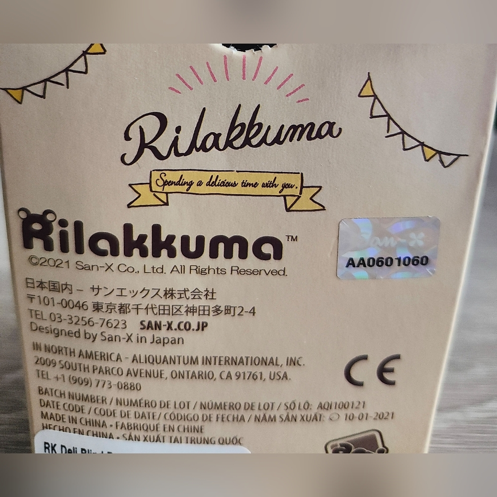 Rilakkuma Pink Donut Keychain - Picture 2 of 3